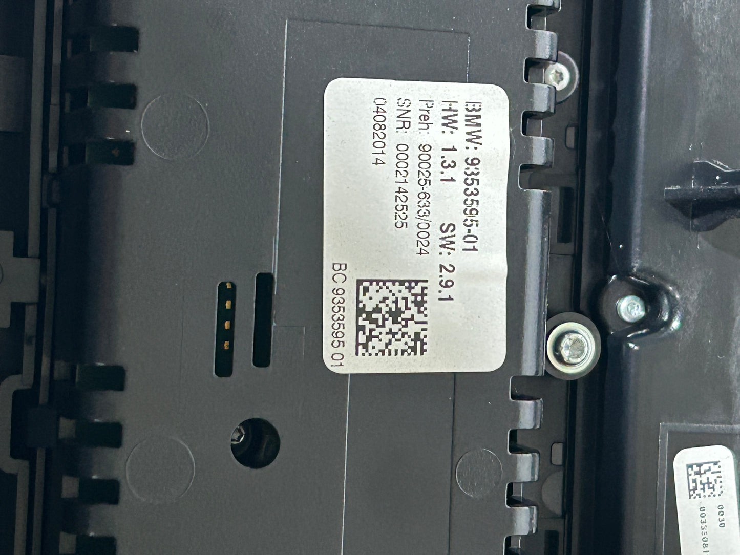 BMW Klimabedienteil Kontrollpanel 5er F10/F11