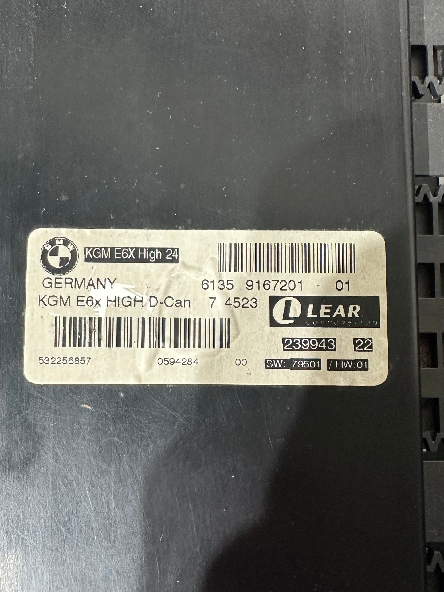 BMW KGM Steuergerät High E6x