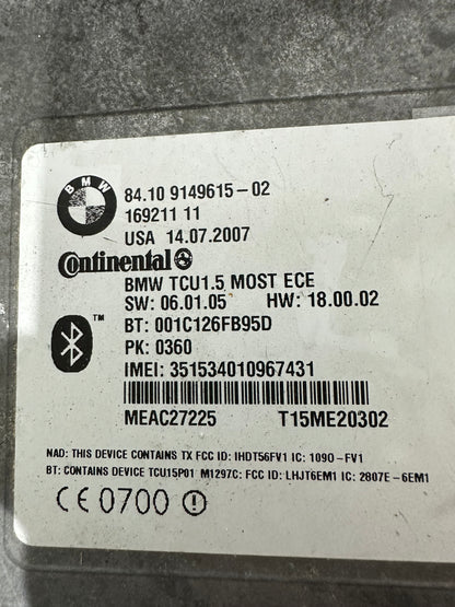 BMW Bluetooth Steuergerät TCU GSM Modul