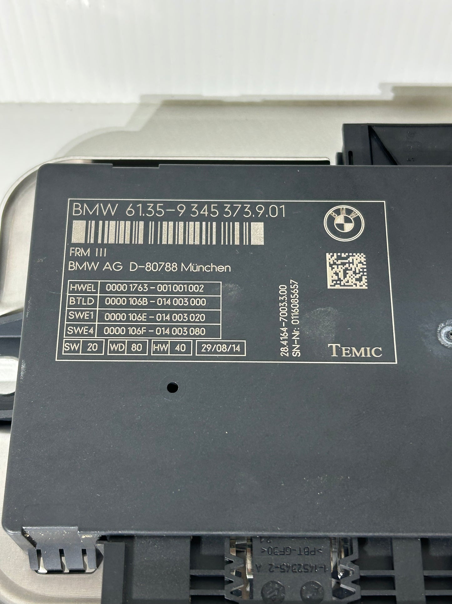 BMW FRM 3 Fußraummodul F10/F11