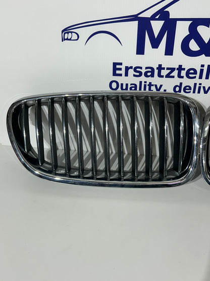 BMW F10/F11 Nieren Kühlergrill Blenden Chrom