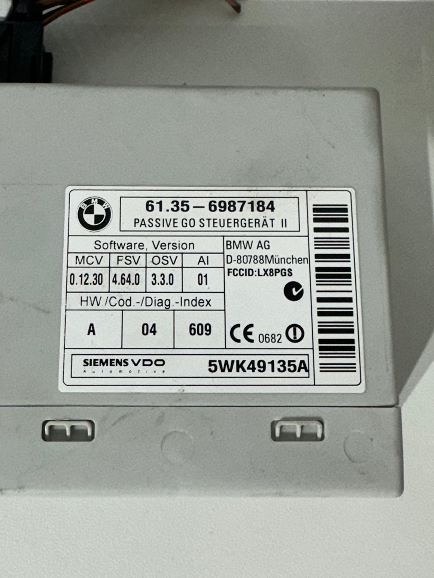 BMW E9x Passive Go Steuergerät II