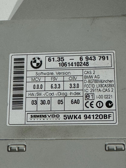 BMW CAS2 Steuergerät E8x E9x