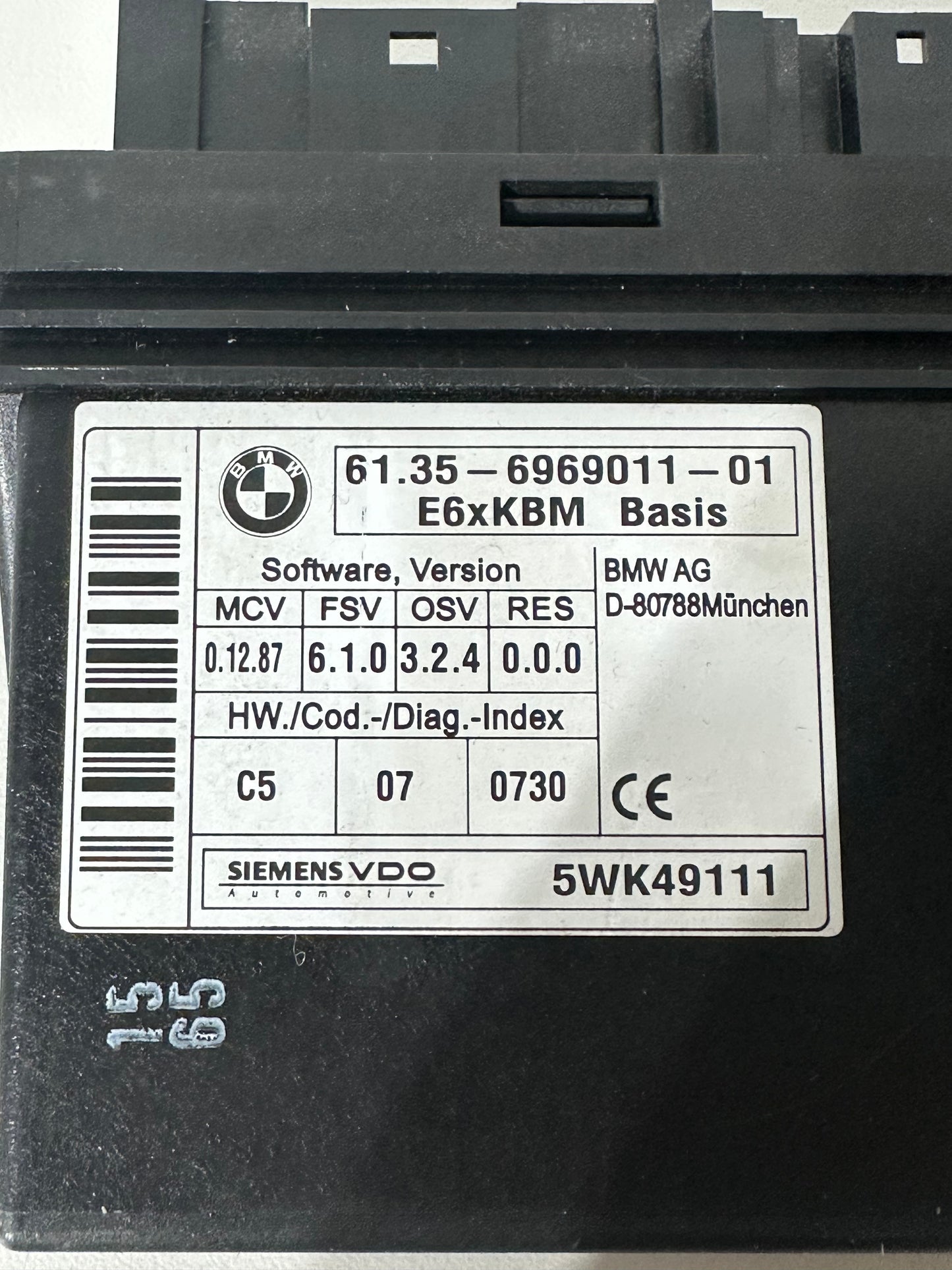BMW KBM Basis E6x