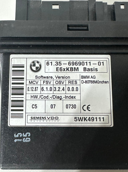 BMW KBM Basis E6x
