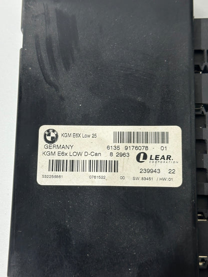 BMW KGM Steuergerät Low E6x