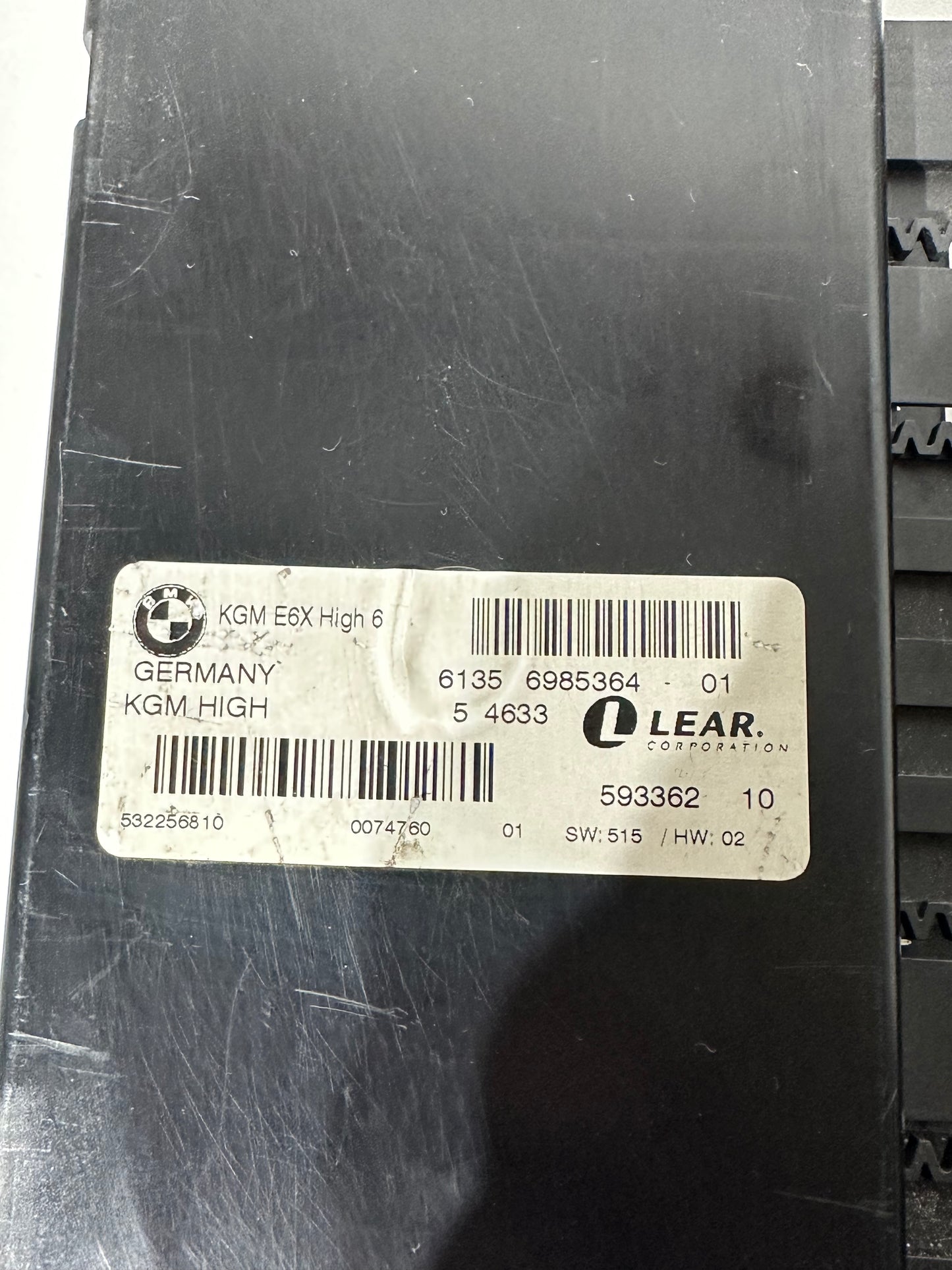 BMW KGM Steuergerät High E6x