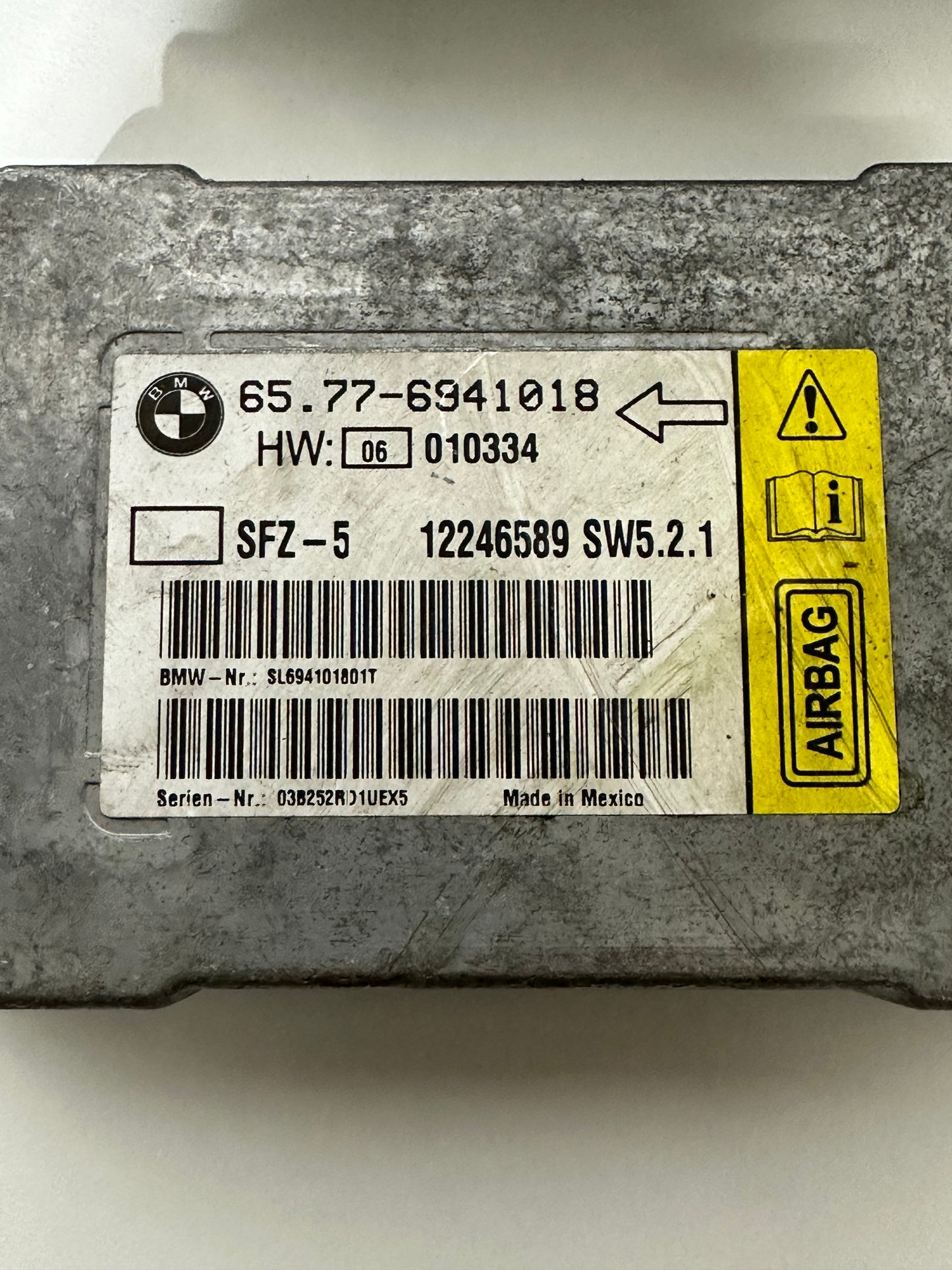 BMW Airbag-Steuergerät E60 E61