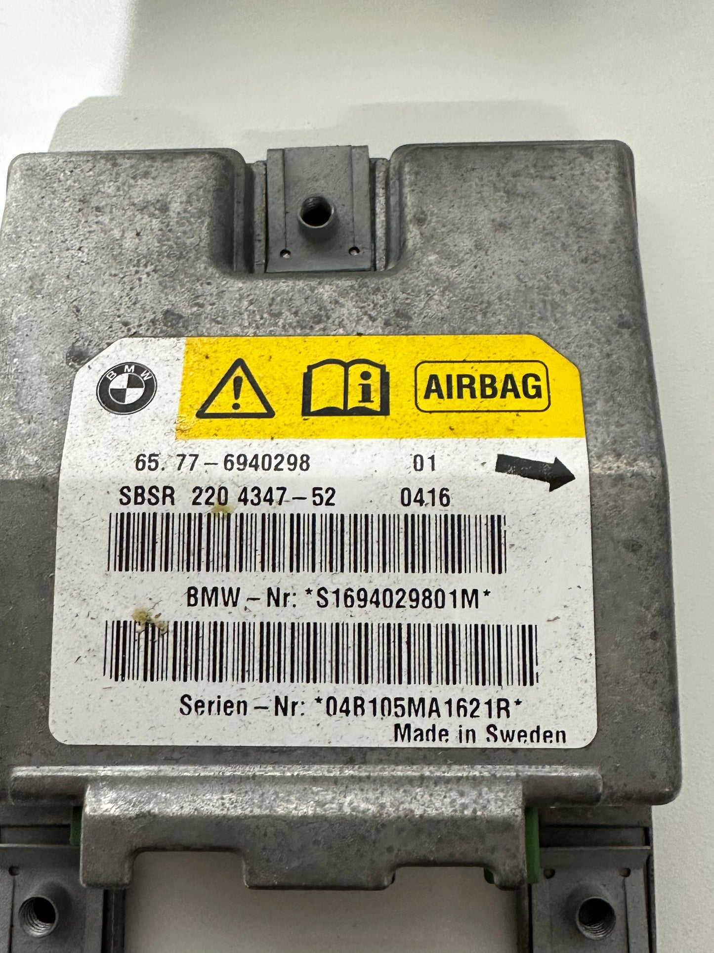 BMW Airbag Steuergerät E60 E61