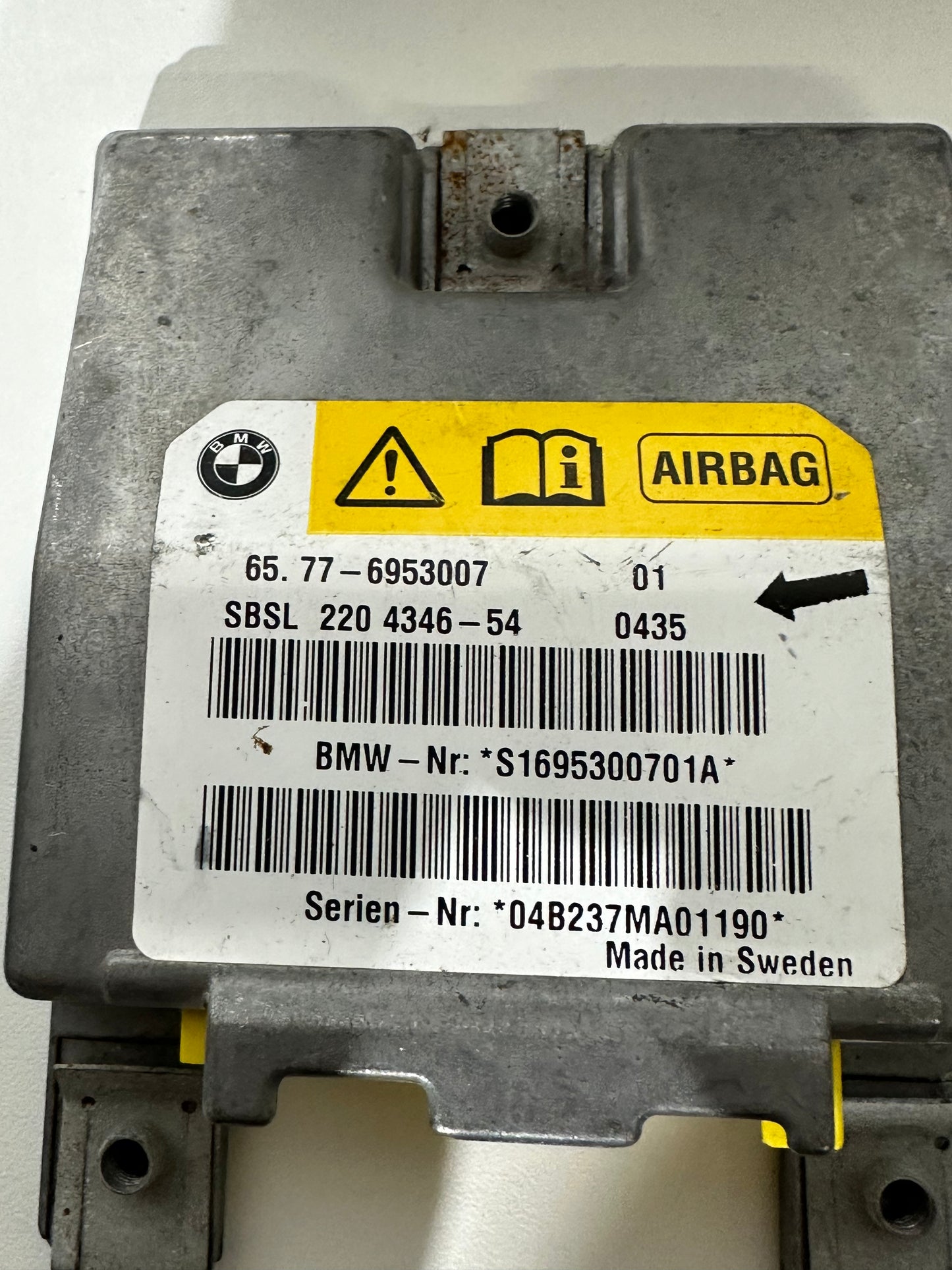 BMW Airbag Steuergerät E60 E61