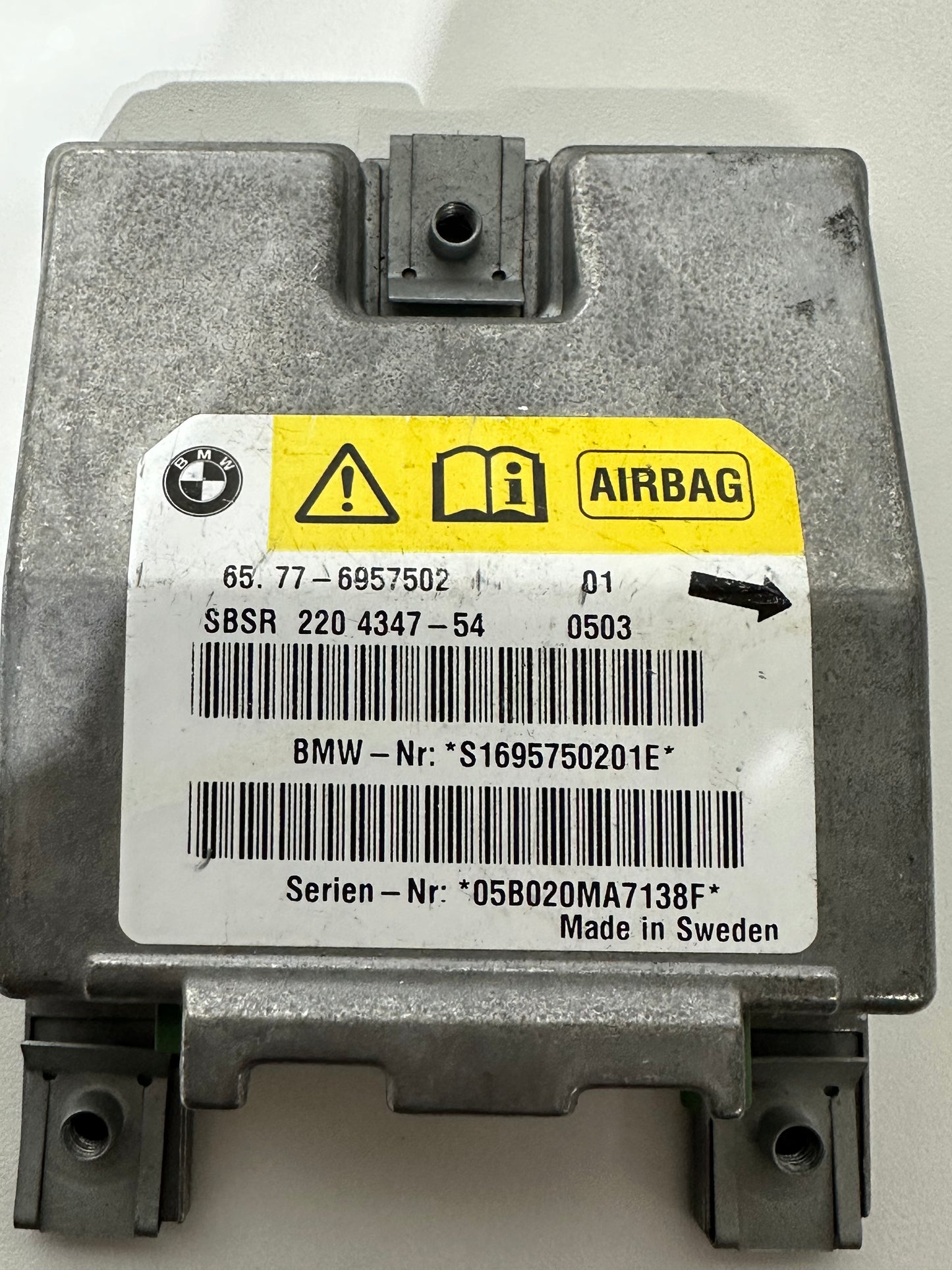 BMW Airbag Steuergerät E60 E61