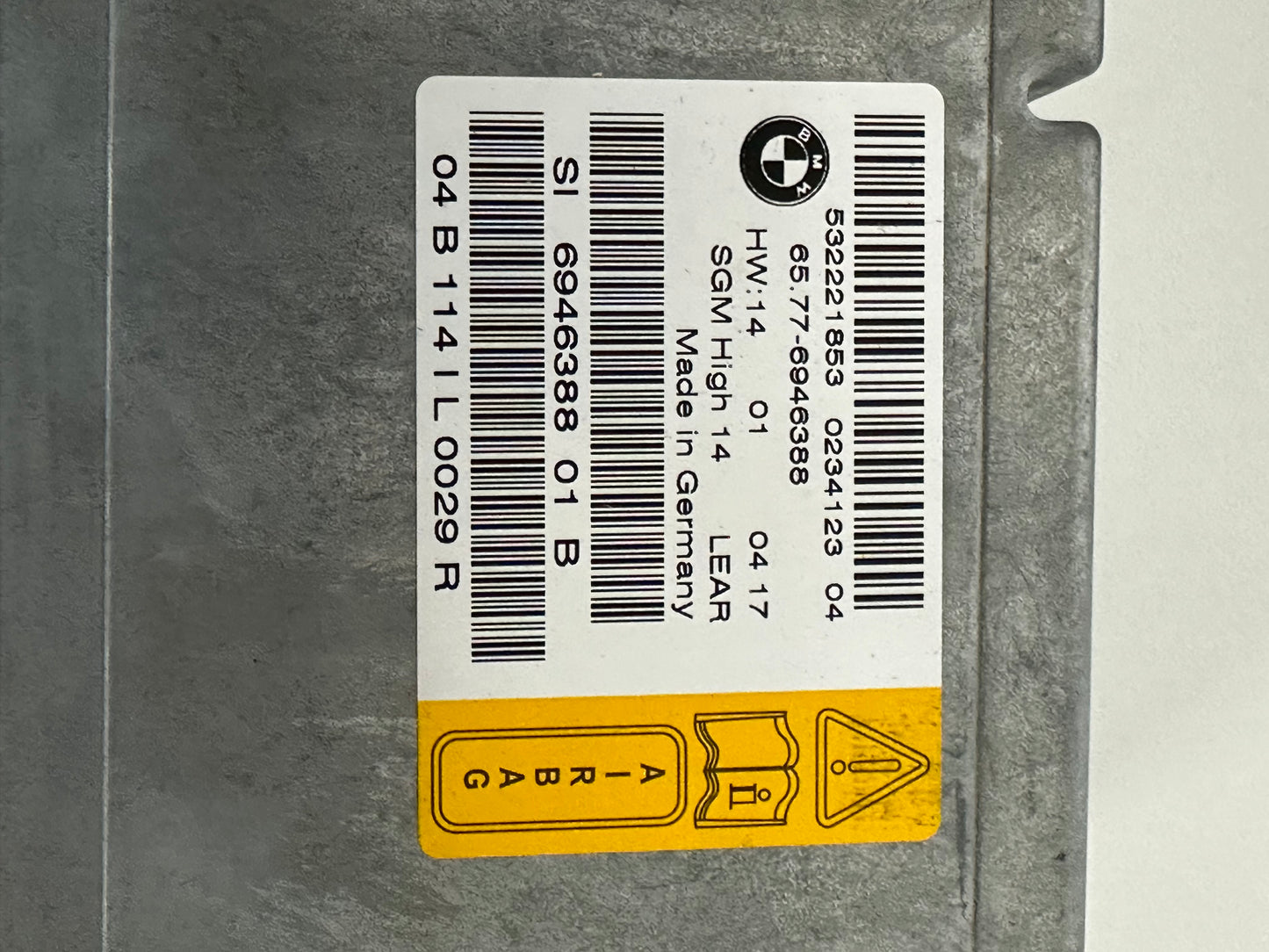 BMW Airbag-Steuergerät E60 E61