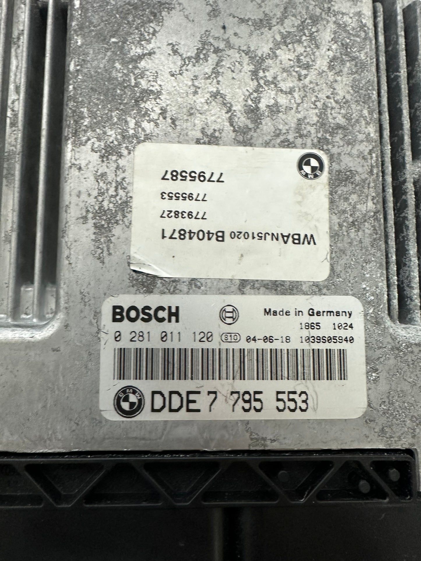 BMW Motorsteuergerät Bosch Diesel M57 Motor