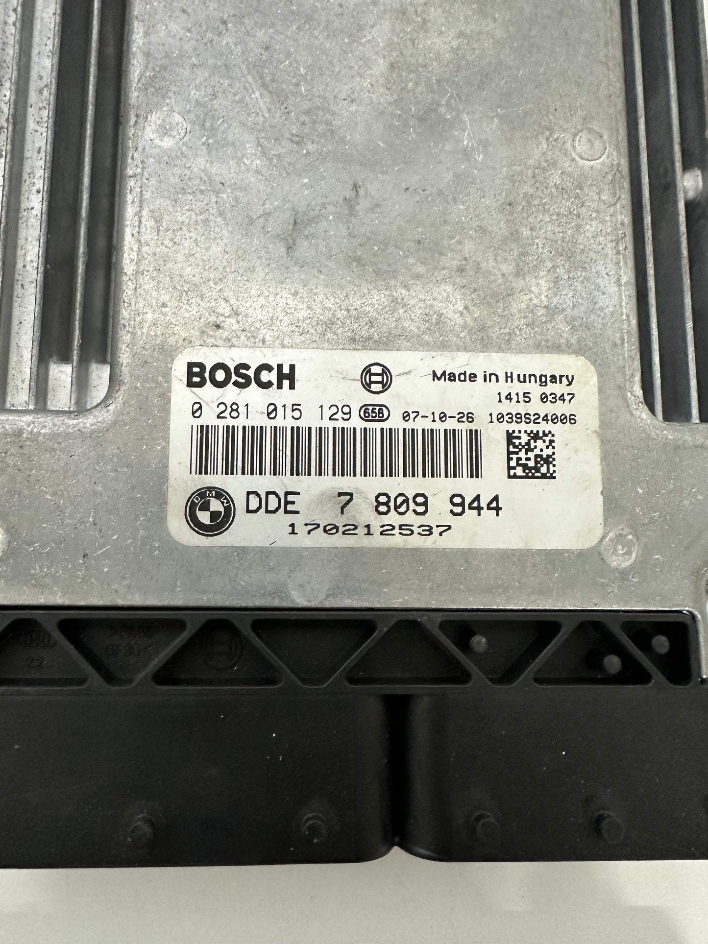 BMW Motorsteuergerät Bosch Diesel M57 Motor