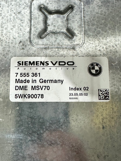 BMW Motorsteuergerät 523i E60 E61 Siemens