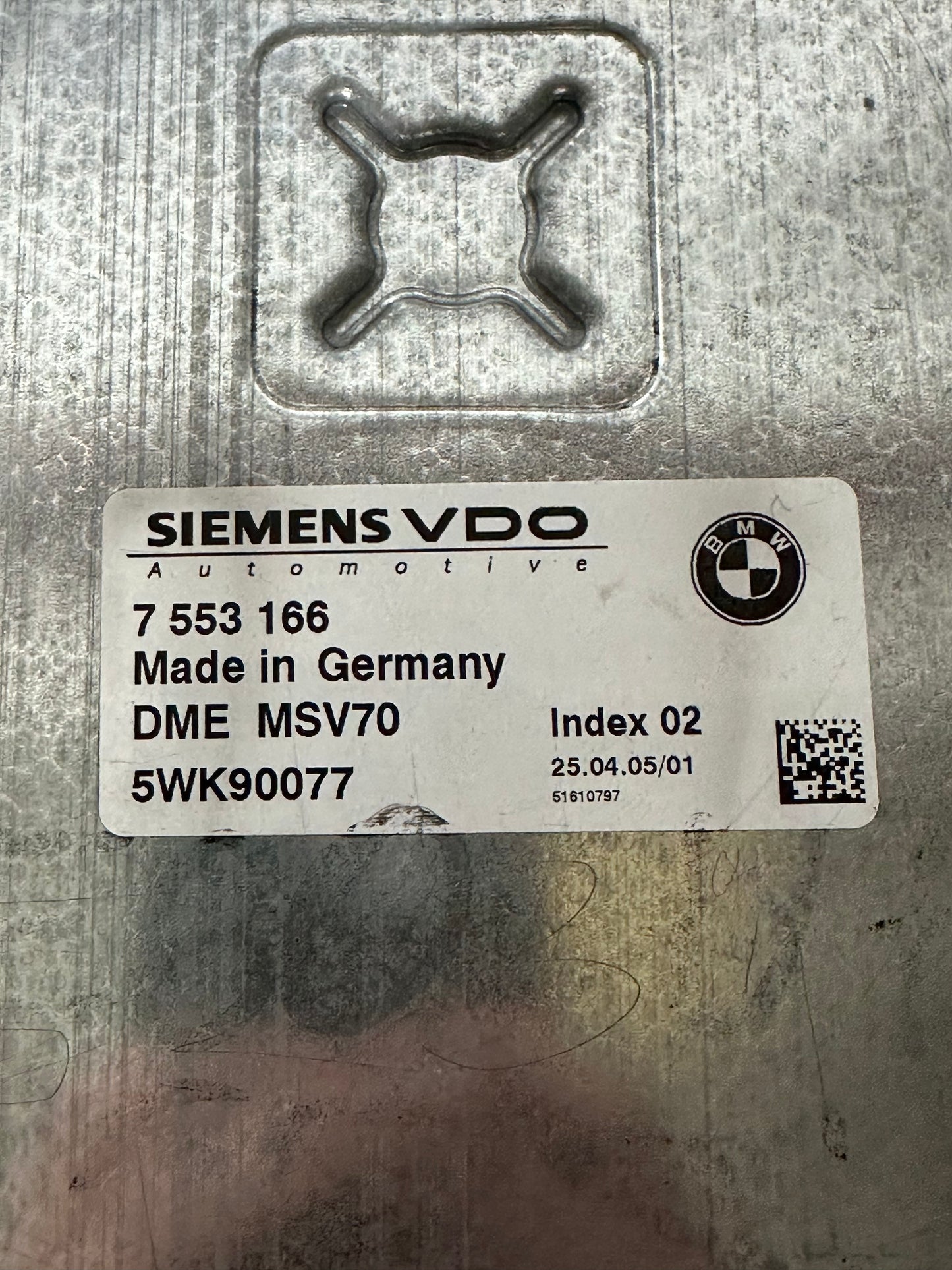 BMW Motorsteuergerät 523i E60 E61 Siemens