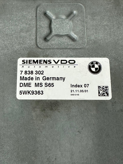 BMW M5 E60 Motorsteuergerät Bosch S85