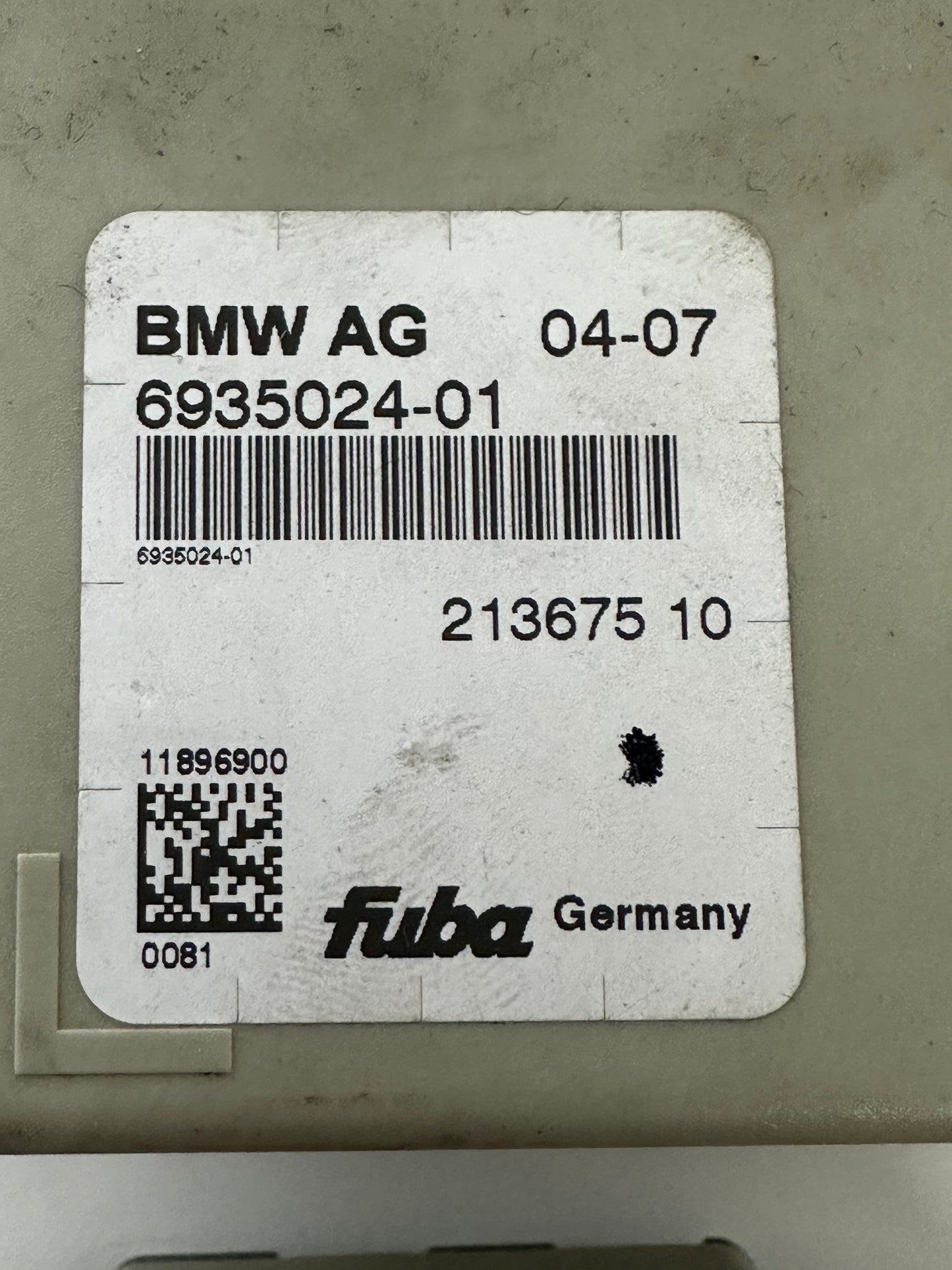 BMW E6x Steuergerät Antennenverstärker