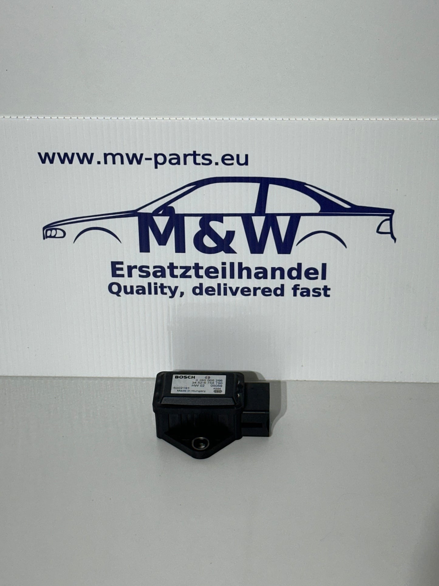 BMW Sensor Beschleunigung Drehrate ESP BOSCH