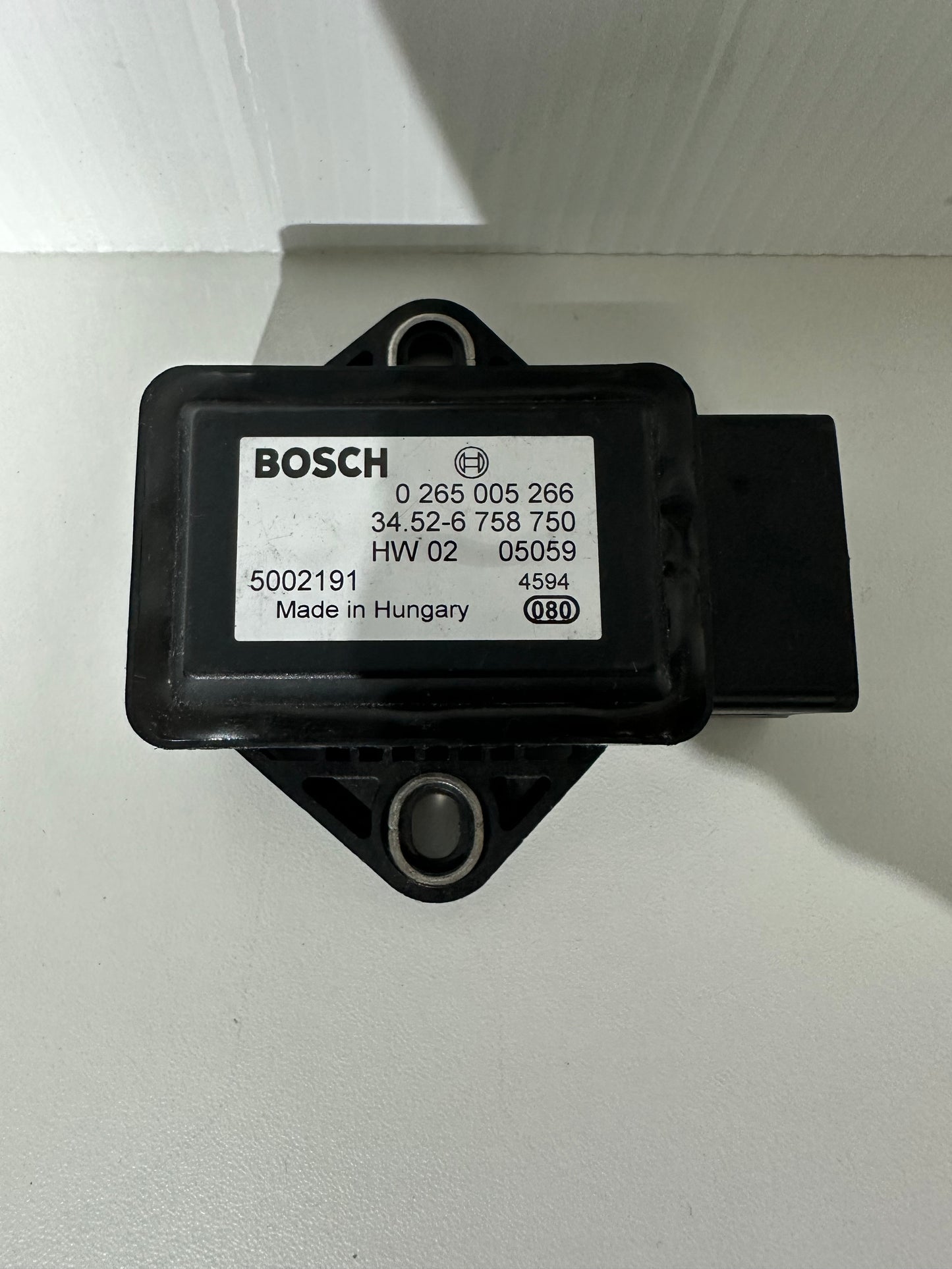 BMW Sensor Beschleunigung Drehrate ESP BOSCH