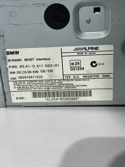 BMW MOST Interface Steuergerät iPhone iPod